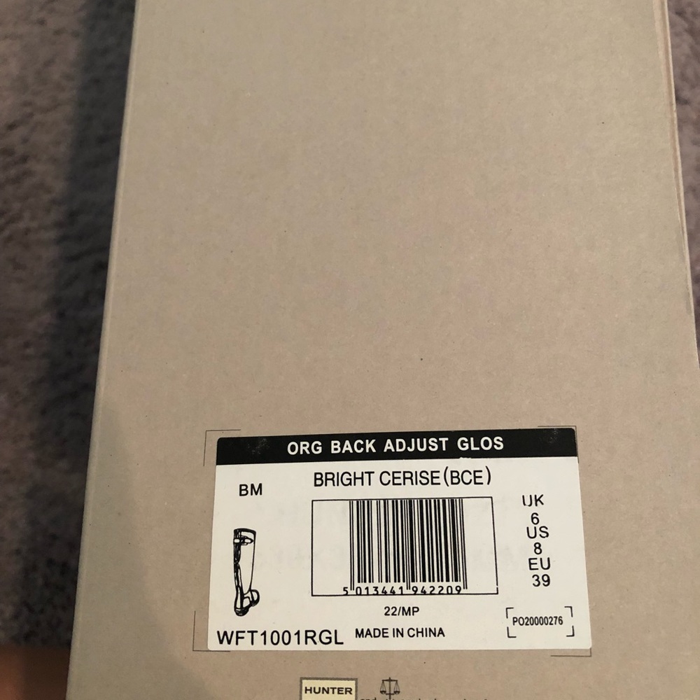 Pink Hunter Rain Boots